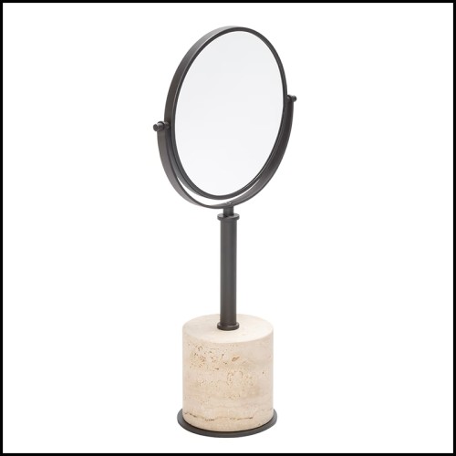 Mirror GIOBAGNARA - Emma Travertine Stand