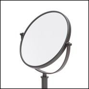 Miroir 189 - Emma Travertine Stand - Reflet parfait - Pacific Compagnie.