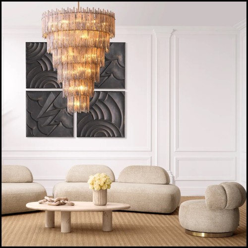 Chaise Pivotante 24 - Phedra - Pied étoile - Pacific Compagnie.