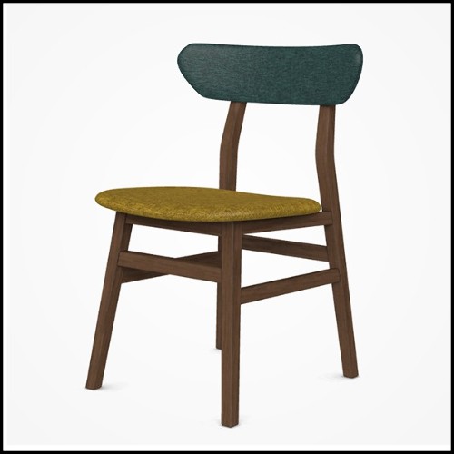 Chaise 30 - Brick 221 - Dossier ajouré - Pacific Compagnie.