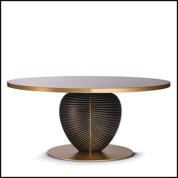 Table de repas 225 - Leaf - Mobilier haut de gamme - Pacific Compagnie.