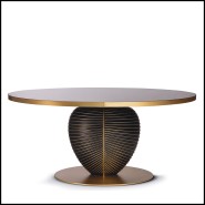 Table de repas 225 - Leaf - Mobilier haut de gamme - Pacific Compagnie.