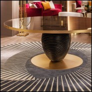 Table de repas 225 - Leaf - Pied central - Pacific Compagnie.