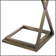 Table d'appoint 24 - Cross - Plateau en bois - Pacific Compagnie.