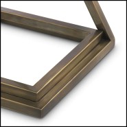 Table d'appoint 24 - Cross - Métal noir - Pacific Compagnie.