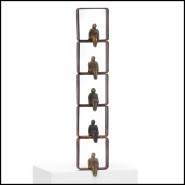 Sculpture 190 - Threshold 5 Bronze - Intérieur luxueux - Pacific Compagnie.