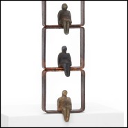 Sculpture 190 - Threshold 5 Bronze | Sculpture GARDECO-The Window - Abstract bronze artwork for home decor - Pacific Compagnie.