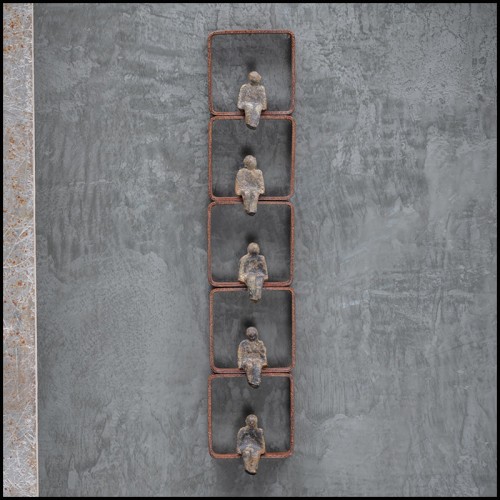 Sculpture 190 - Threshold 5 Bronze - Bronze poli - Pacific Compagnie.