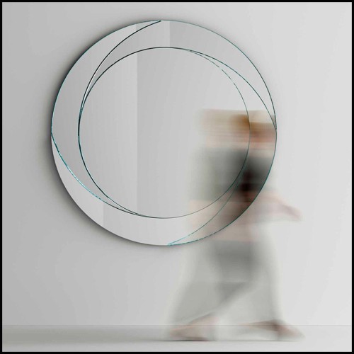 Mirror 194 - Tierra Glass - Effet texturé - Pacific Compagnie.