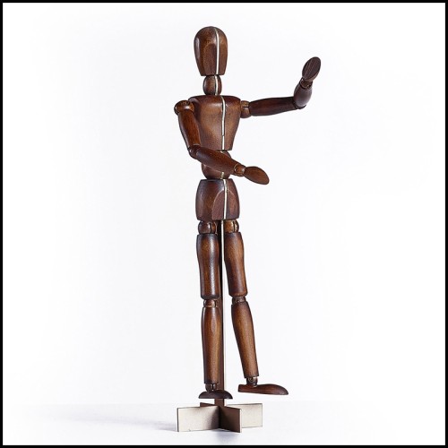 Sculpture 225-Wooden Man