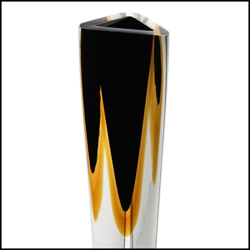 Vase 190- Black Ocher High