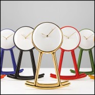 Clock 218- Pendule Gold
