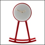 Horloge 218 - Pendule Red - Temps qui passe - Pacific Compagnie.