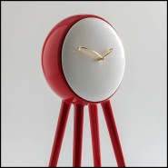 Horloge 218 - Pendule Red - Accent coloré - Pacific Compagnie.