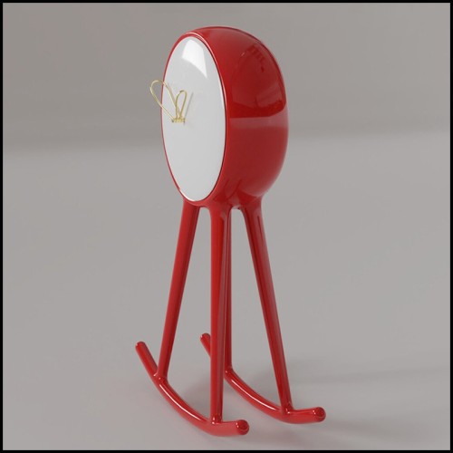 Horloge 218 - Pendule Red - Cadran lisible - Pacific Compagnie.