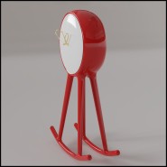 Horloge 218 - Pendule Red - Cadran lisible - Pacific Compagnie.