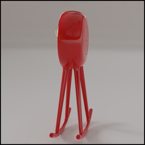 Horloge 218 - Pendule Red - Style rétro - Pacific Compagnie.