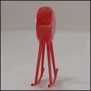 Horloge 218 - Pendule Red - Style rétro - Pacific Compagnie.