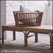 Banc 41 - Roda Rattan - Design naturel - Pacific Compagnie.