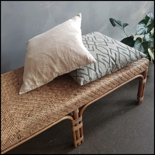 Banc 41 - Roda Rattan - Rattan furniture piece Banc 41-Roda Rattan - Pacific Compagnie.