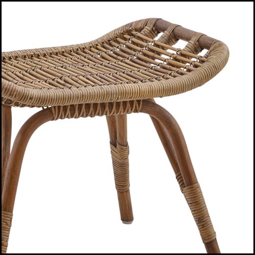 Tabouret 41 - Roda Rattan - Intérieur extérieur - Pacific Compagnie.