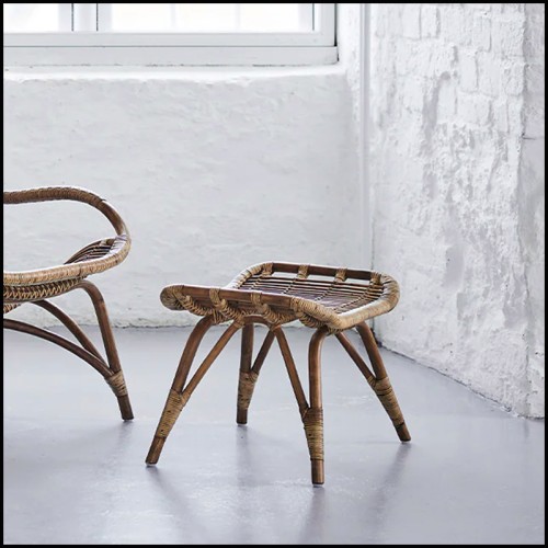 Stool Alexander Rose - Roda Rattan