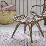 Tabouret 41 - Roda Rattan - Style naturel - Pacific Compagnie.