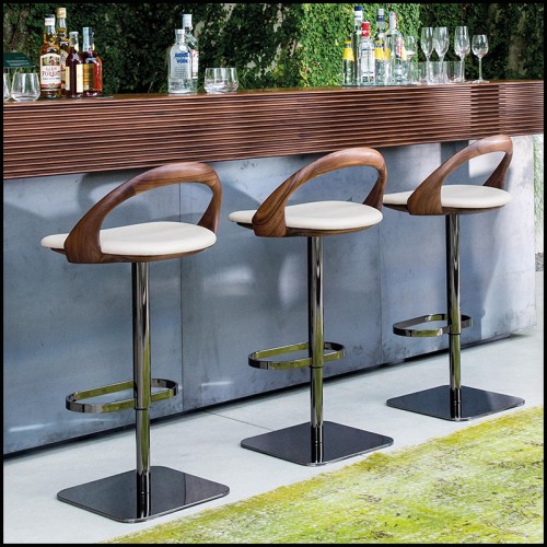 Tabouret de bar 163 - Tonny - Mobilier bar - Pacific Compagnie.