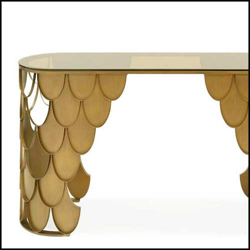 Console 162 - Carpus Matte - Abhika console table in Carpus Matte style - Pacific Compagnie.