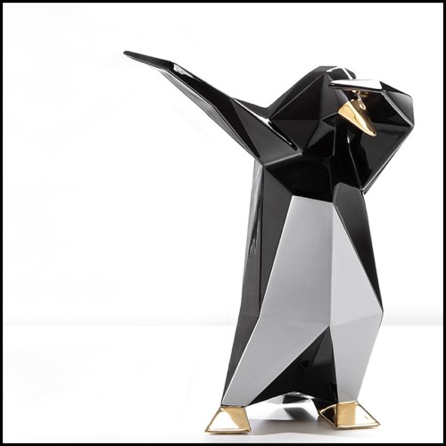 Sculpture 218 - Empereur Black - Touche minimaliste - Pacific Compagnie.