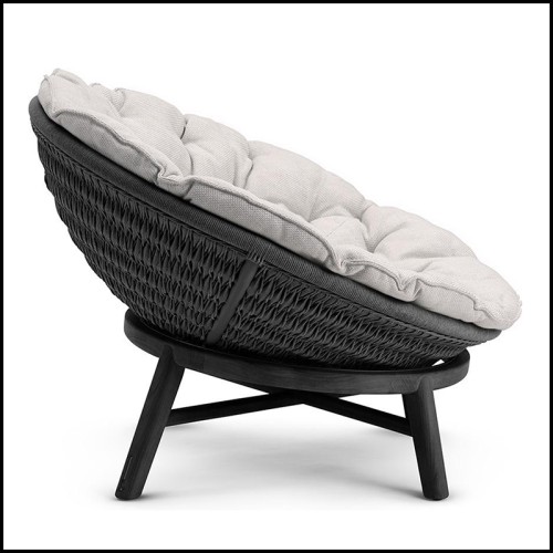 Daybed 48 - Sandua Black - Intérieur - Pacific Compagnie.