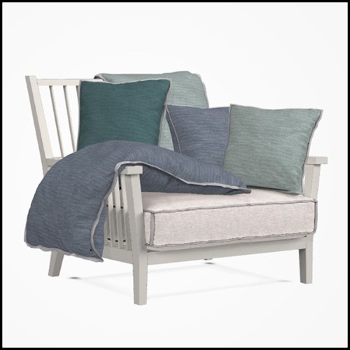 Fauteuil 30 - Gray 01 - Accoudoirs larges - Pacific Compagnie.