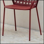 Chaise 30 - Vick Arm Outdoor - Empilable - Pacific Compagnie.