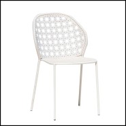 Chaise 30 - Vick Arm Outdoor - Café - Pacific Compagnie.