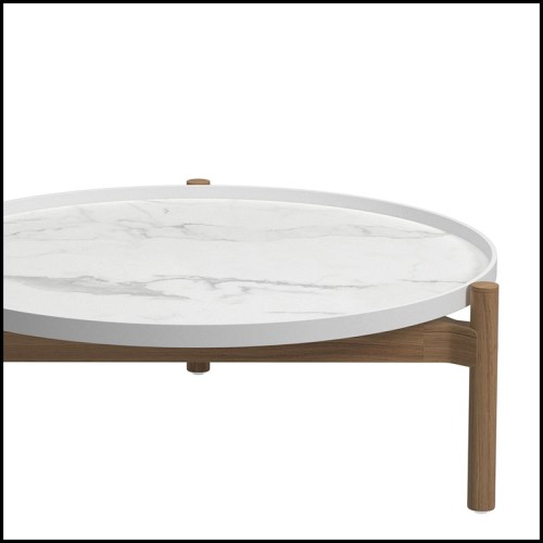 Table Basse 45 - Sepal White - Scandinave - Pacific Compagnie.