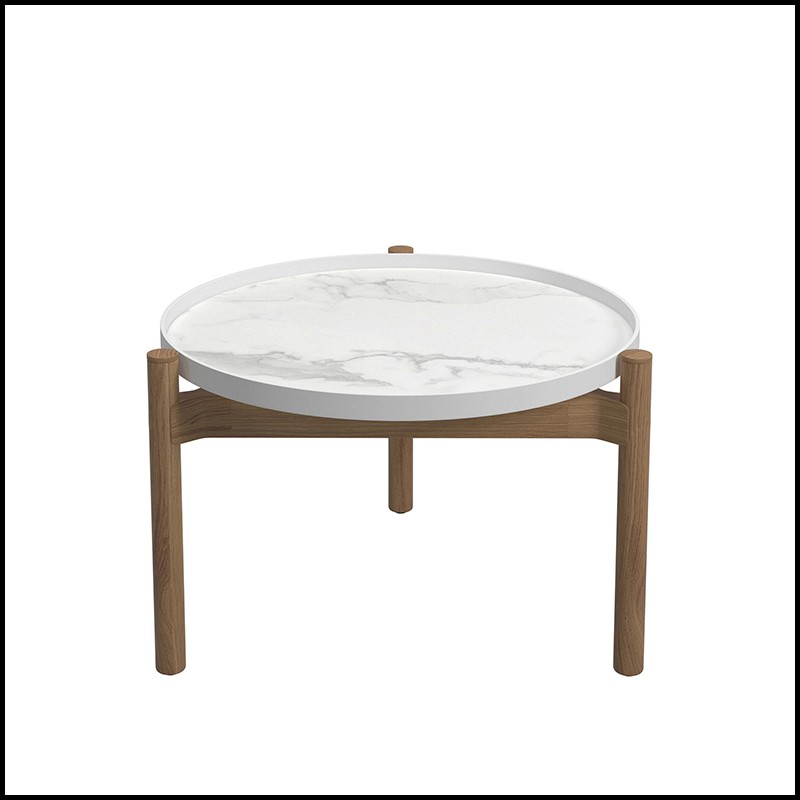 Table d’Appoint 45- Sepal White