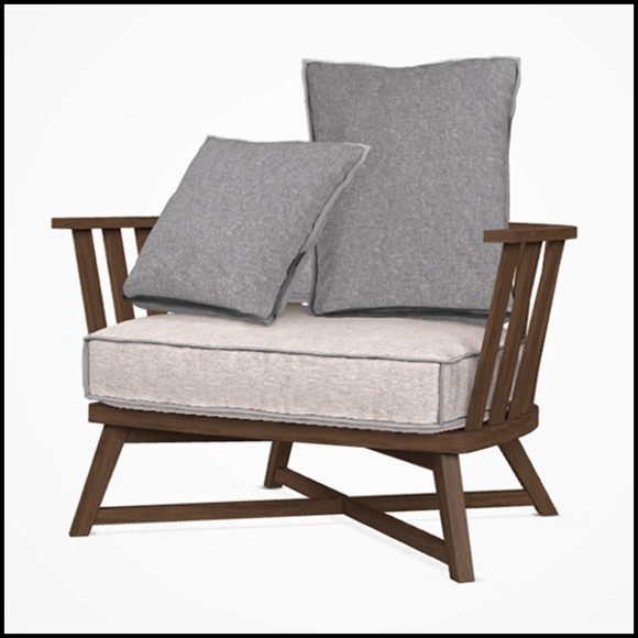 Fauteuil 30 - Gray 07 - Look nordique - Pacific Compagnie.