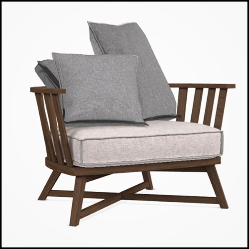Armchair Gervasoni - Gray 07