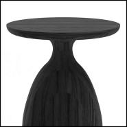 Table d'Appoint 48 - Eko Black Large - Large Format - Pacific Compagnie.