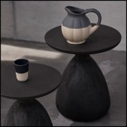 Table d'Appoint 48 - Eko Black Large - Pacific Compagnie.