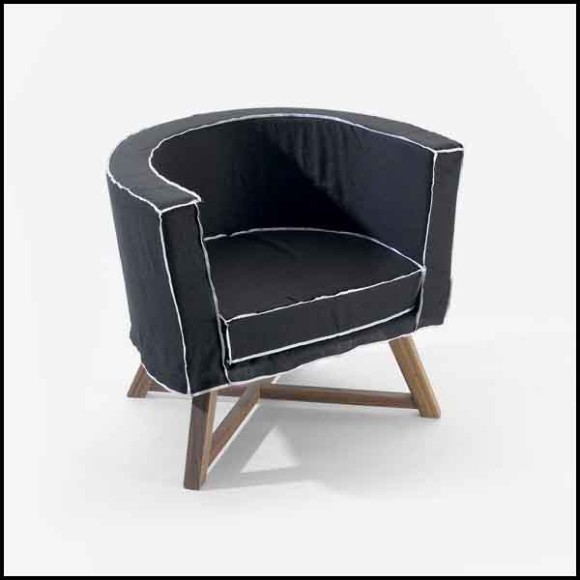 Fauteuil 30 - Gray 08 - Design contemporain - Pacific Compagnie.