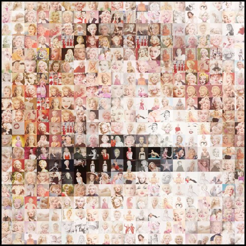 Photos PC - Marylin Monroe Mosaic - Icône Pop - Pacific Compagnie.