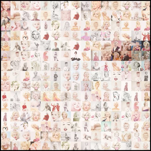 Photos PC - Marylin Monroe Mosaic - Actrice Hollywood - Pacific Compagnie.