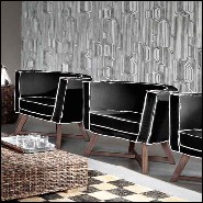 Fauteuil 30 - Gray 08 - Lignes sobres - Pacific Compagnie.