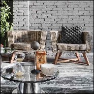 Fauteuil 30 - Gray 08 - Tissu chiné - Pacific Compagnie.