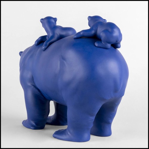 Sculpture 226 - Polar Bear Family | Sculpture 226-Polar Bear Family Figurine - Pacific Compagnie.