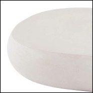 Table Basse Extérieur 24 - Prime White - Design Lumineux - Pacific Compagnie.