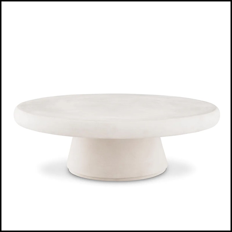 Coffee Table Outdoor 24- Cleon White