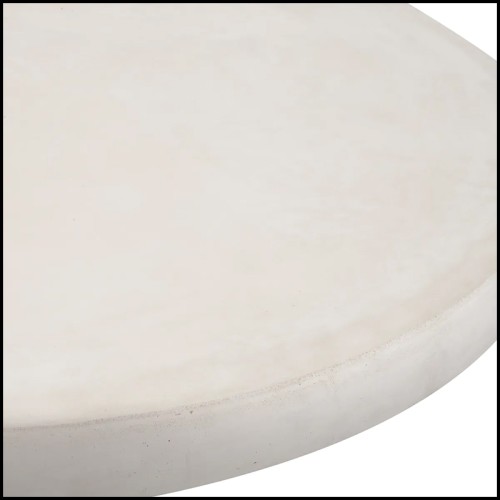 Cleon White Outdoor Coffee Table - Eichholtz
