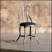 Chaise 09 - Flower | Chair Manufactori-mob. En acier brut- Flower - Flower Design Chair - Pacific Compagnie.